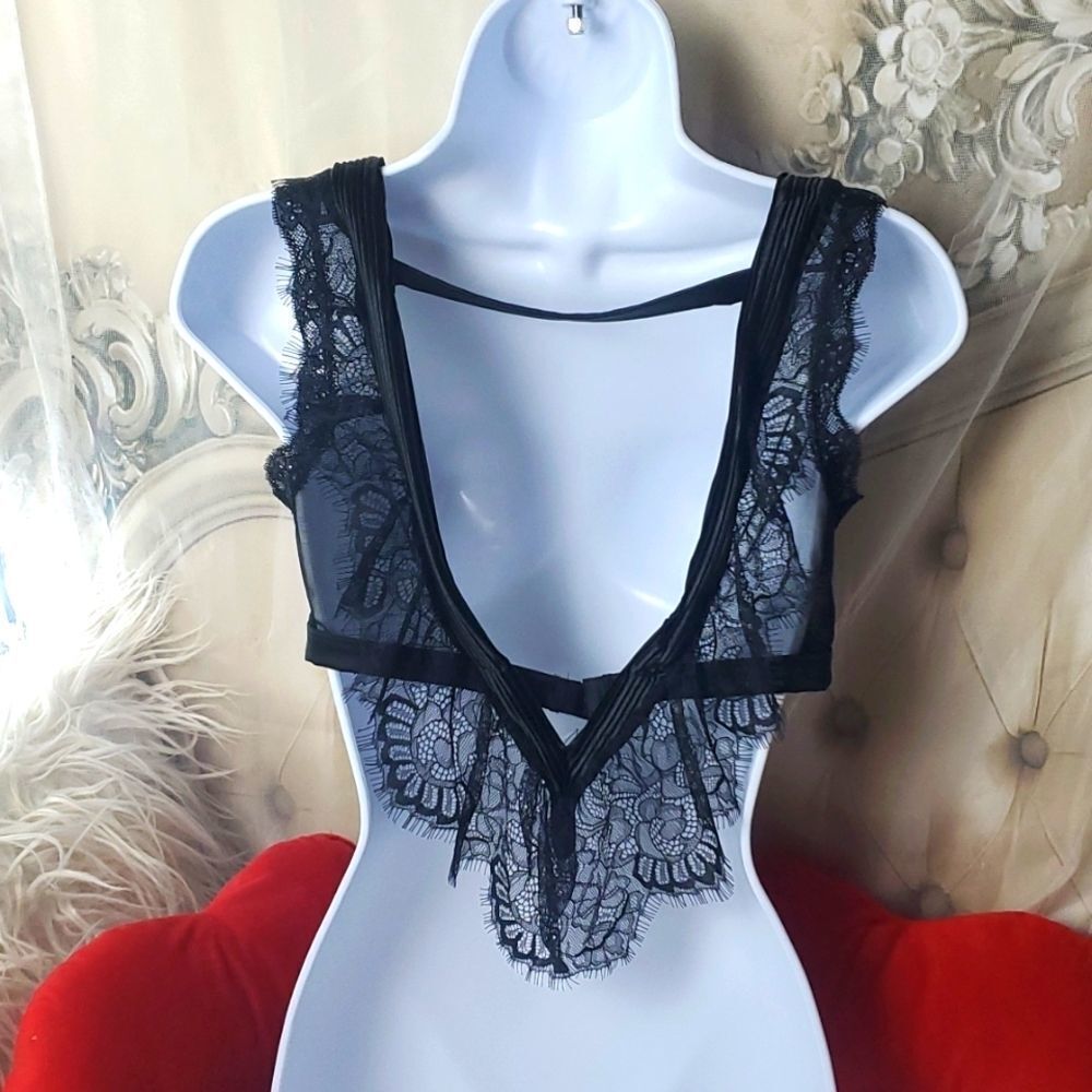 NEW Satin Lace Bralette